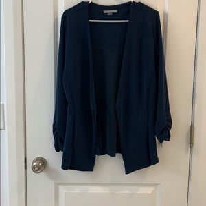Navy blue Tart Knit blazer